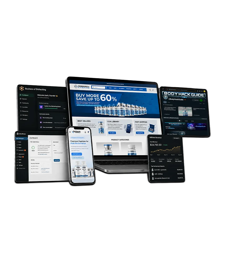 Portfolio showcase of websites, WordPress stores, dashboards, affiliate systems, and digital growth platforms developed by Hatana Marketing.