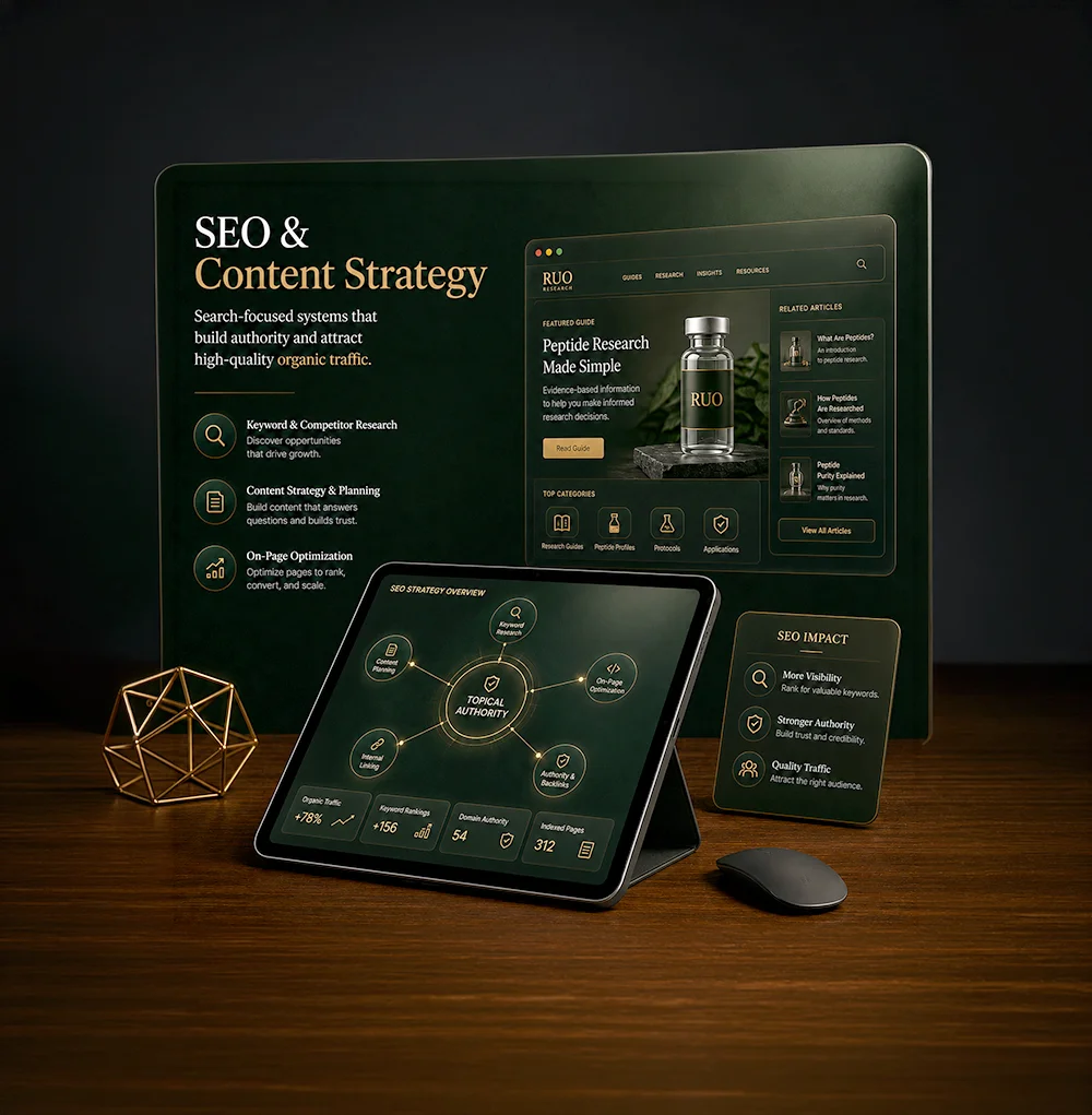 SEO and content strategy for RUO brands by Hatana Marketing